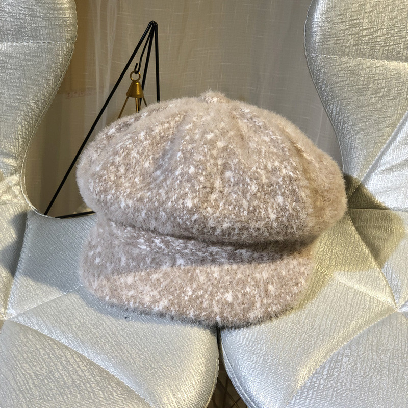 Palarie de iarna de dama cu vizor in patru culori