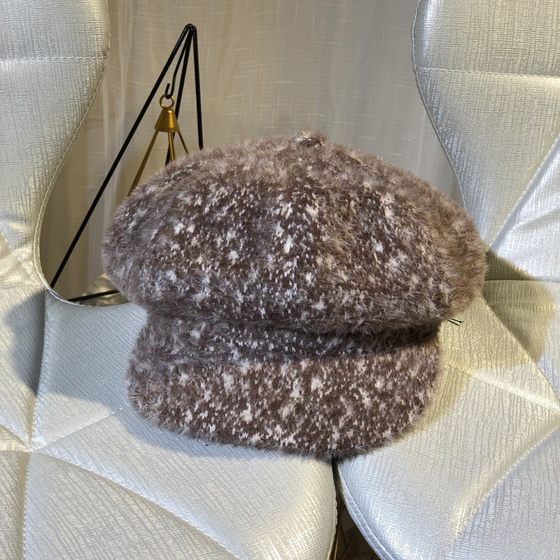 Palarie de iarna de dama cu vizor in patru culori