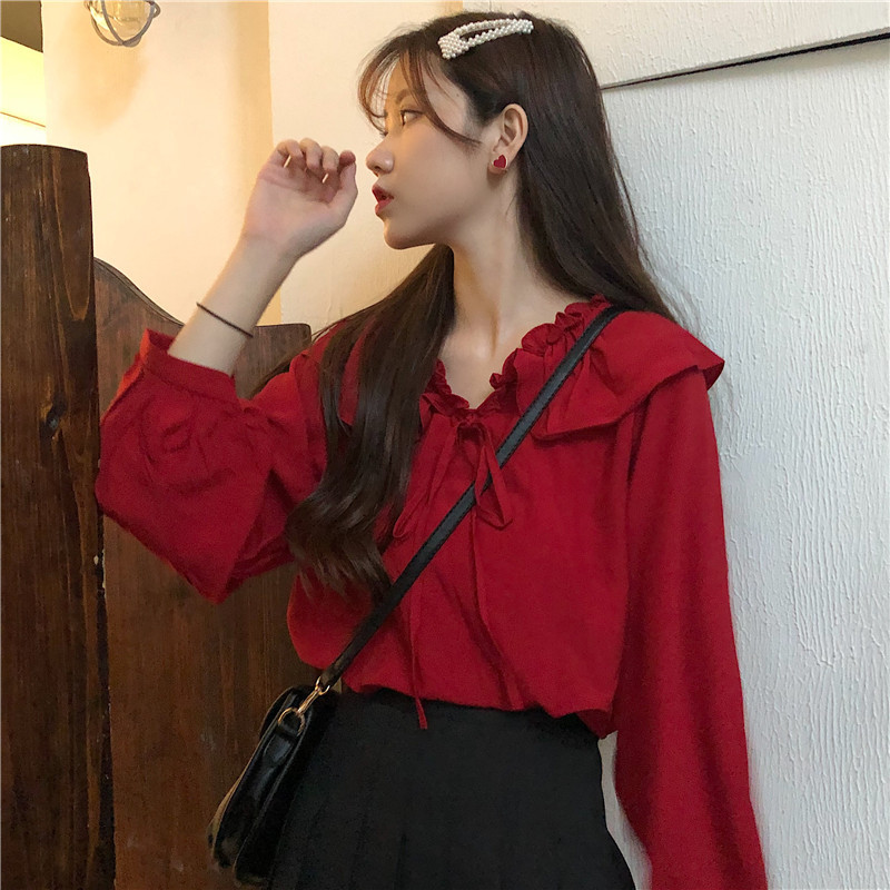 Bluză casual de damă în trei culori cu mâneci lungi