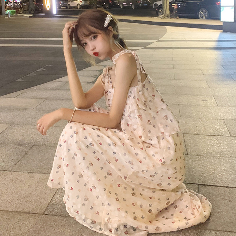 Καθημερινο γυναικείο μακρύ φόρεμα με λωρίδες