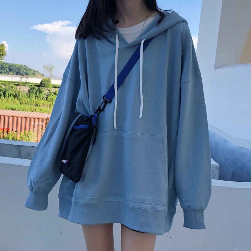 Hanorac de dama in mai multe culori - model larg