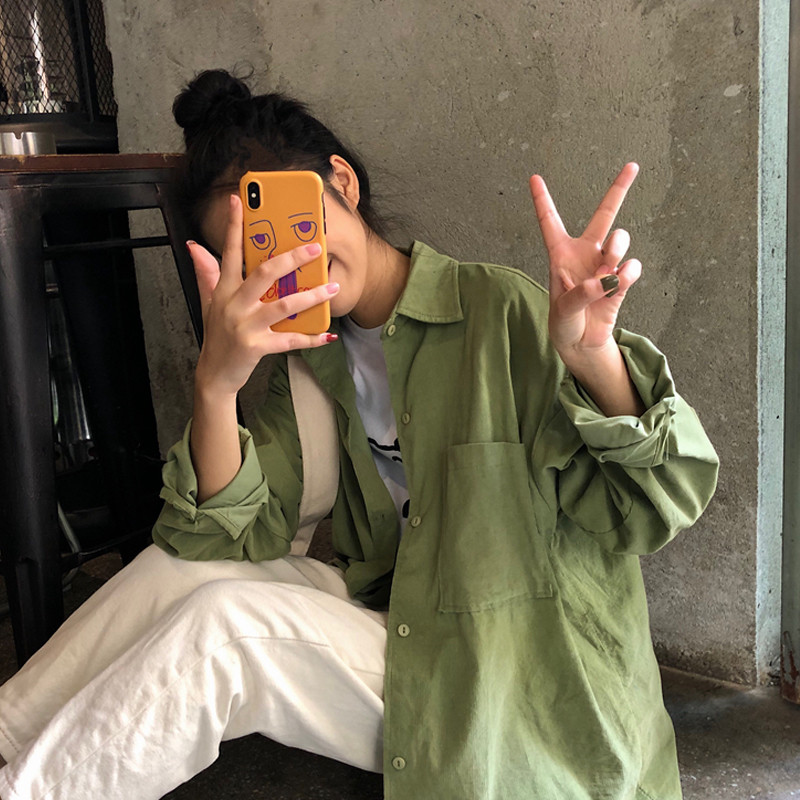 Cămașă de damă – model larg în două culori