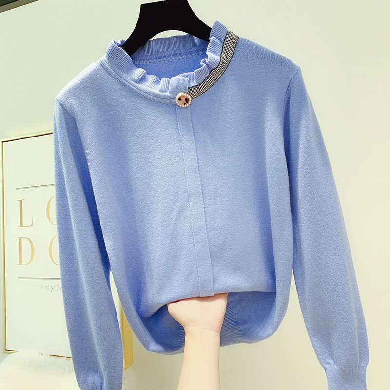 Pulover de dama cu pietre in mai multe culori