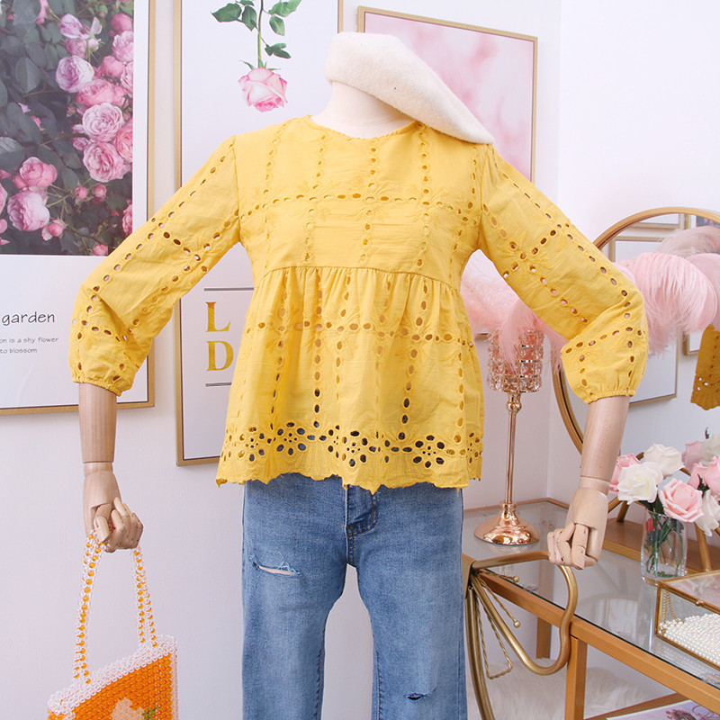 Új modell női ing 7/8 ujjal több színben