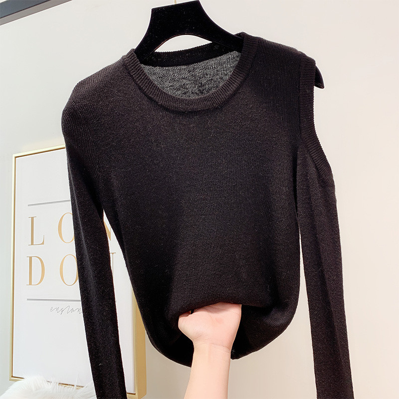 Γυναικεία μπλούζα με λαιμό O σε τέσσερα χρώματα