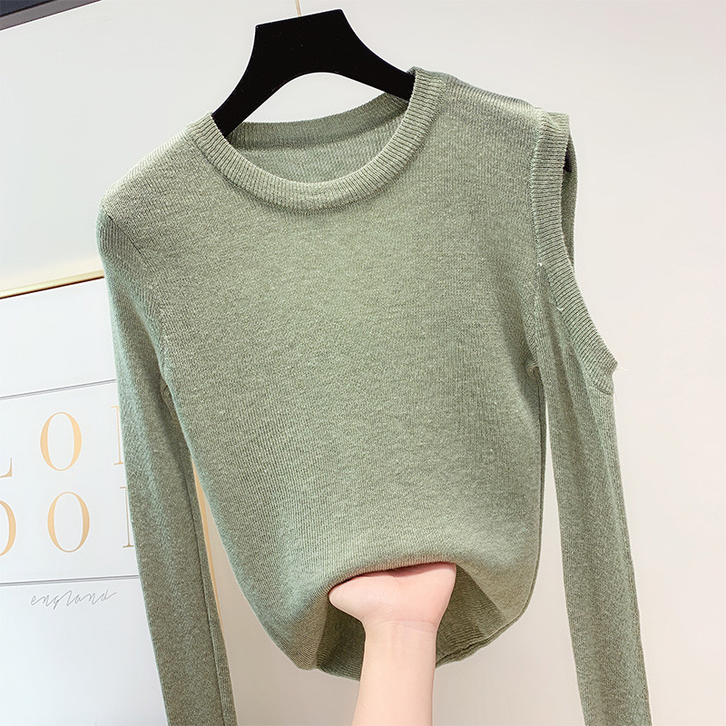 Γυναικεία μπλούζα με λαιμό O σε τέσσερα χρώματα