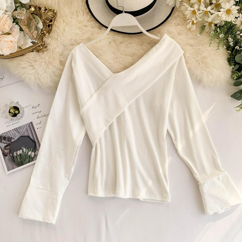 Hosszú ujjú női blúz több színben