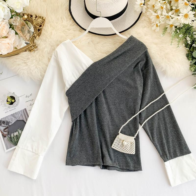 Hosszú ujjú női blúz több színben