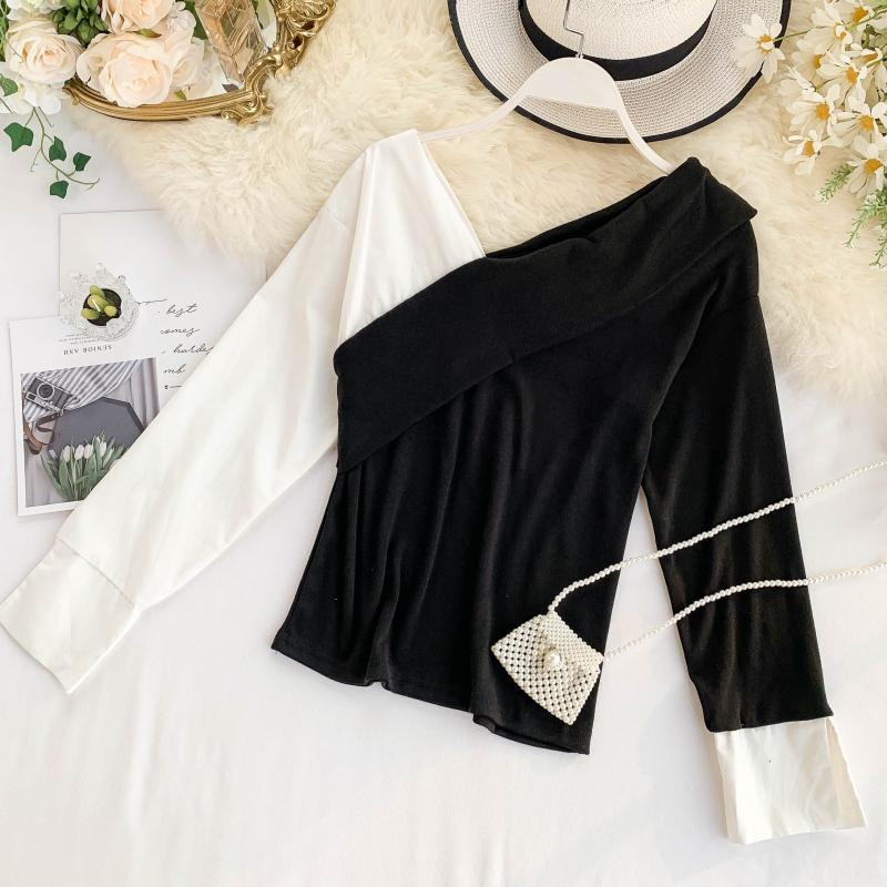 Hosszú ujjú női blúz több színben