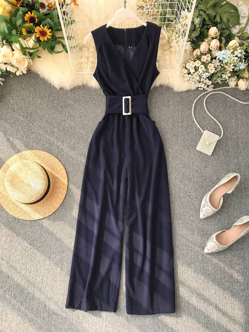 Salopeta de dama eleganta cu curea in mai multe culori