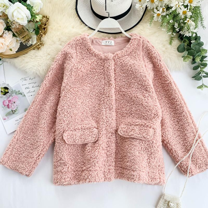 Palton de dama cu fermoar si nasturi in patru culori