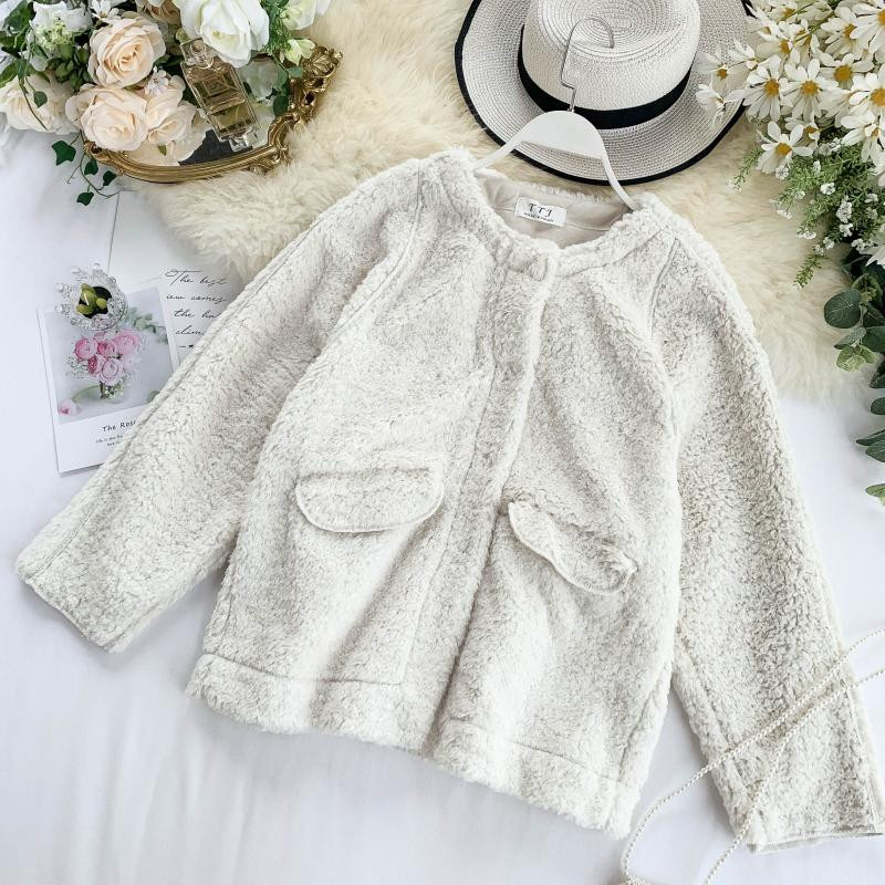 Palton de dama cu fermoar si nasturi in patru culori