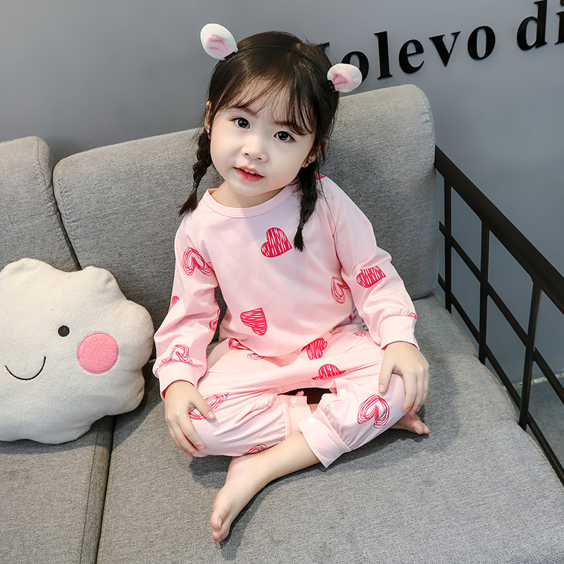 Gyerek pizsama lányoknak három színben zsebbel