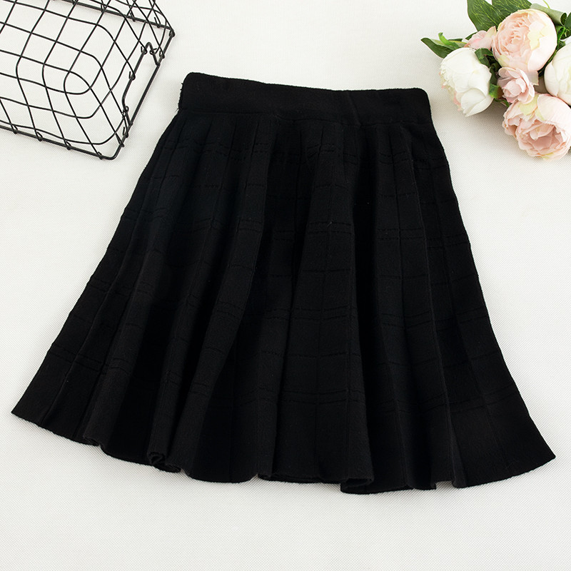 Casual γυναικεία φούστα σε τέσσερα χρώματα κομμένα μοτίβο