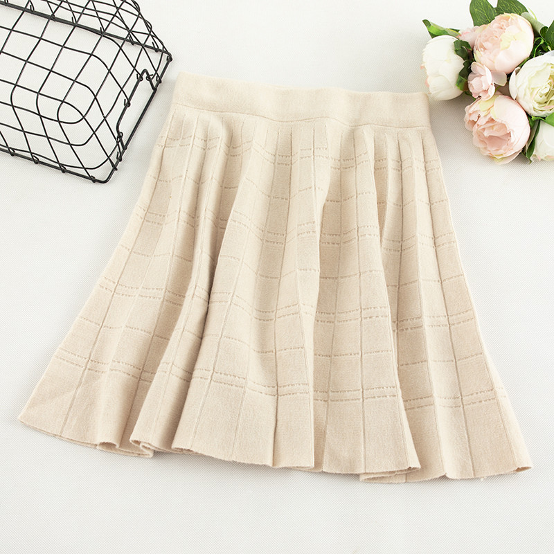 Casual γυναικεία φούστα σε τέσσερα χρώματα κομμένα μοτίβο