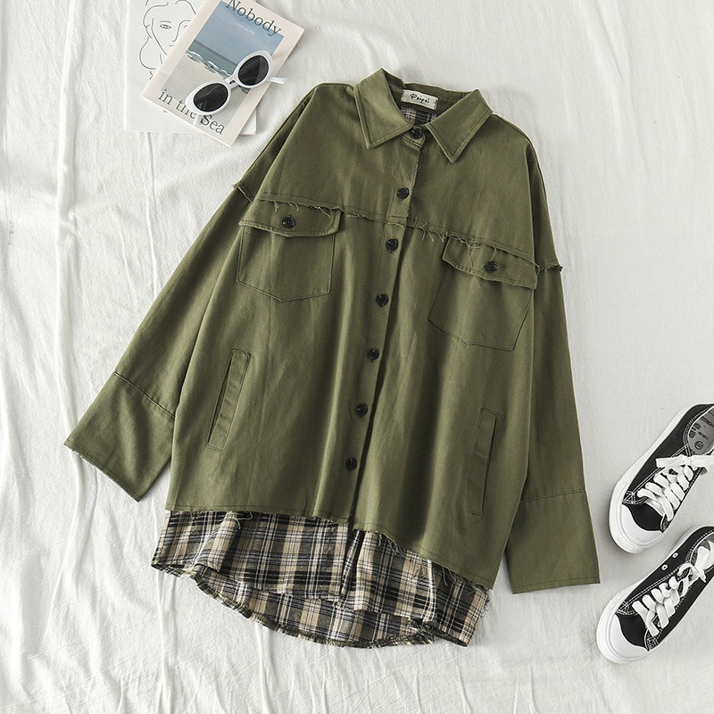 Cămașă de damă cu guler și nasturi în trei culori