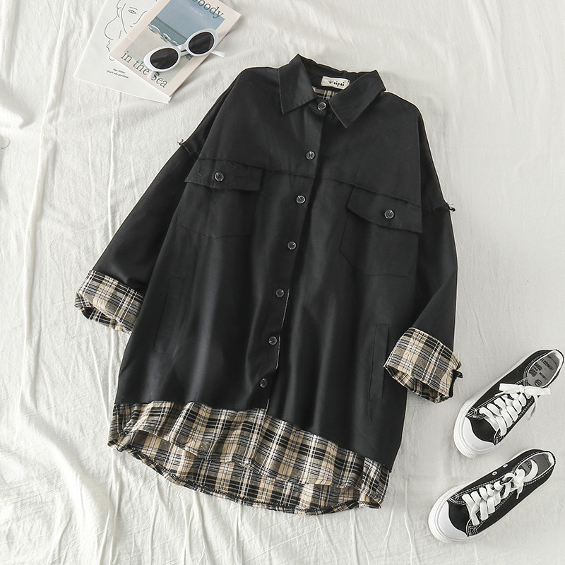 Cămașă de damă cu guler și nasturi în trei culori