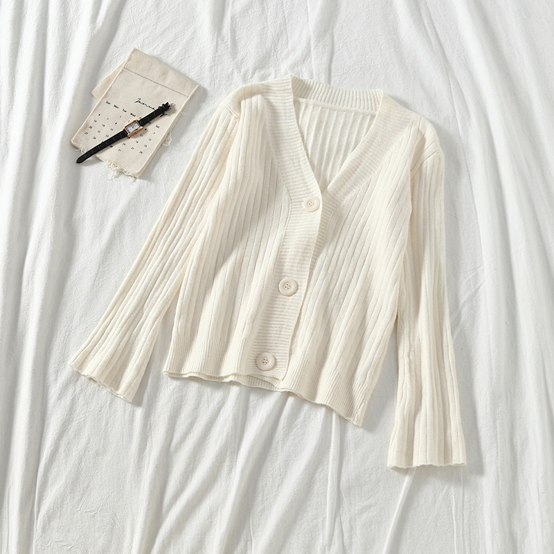 Cardigan dama cu nasturi in trei culori