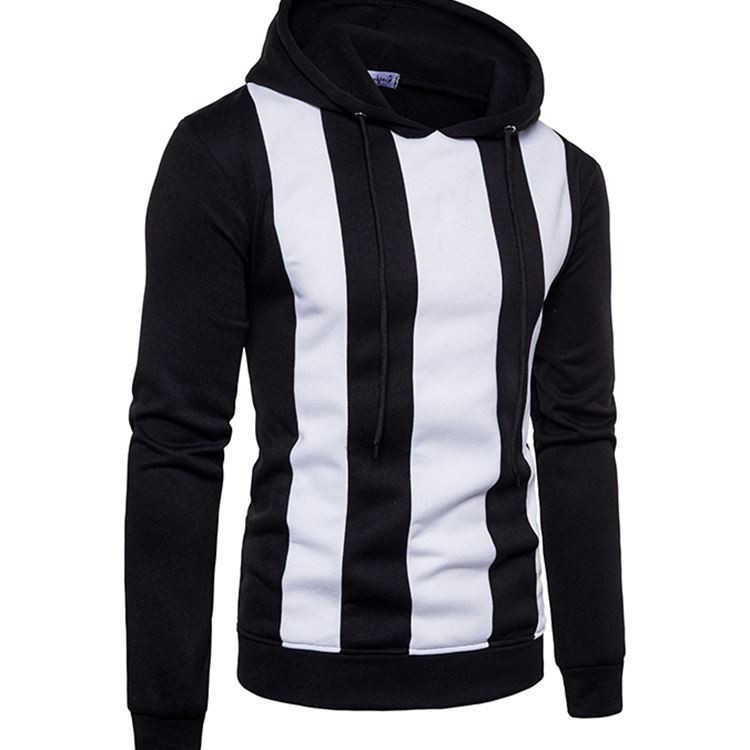 Modern férfi pulóver kapucnival több színben