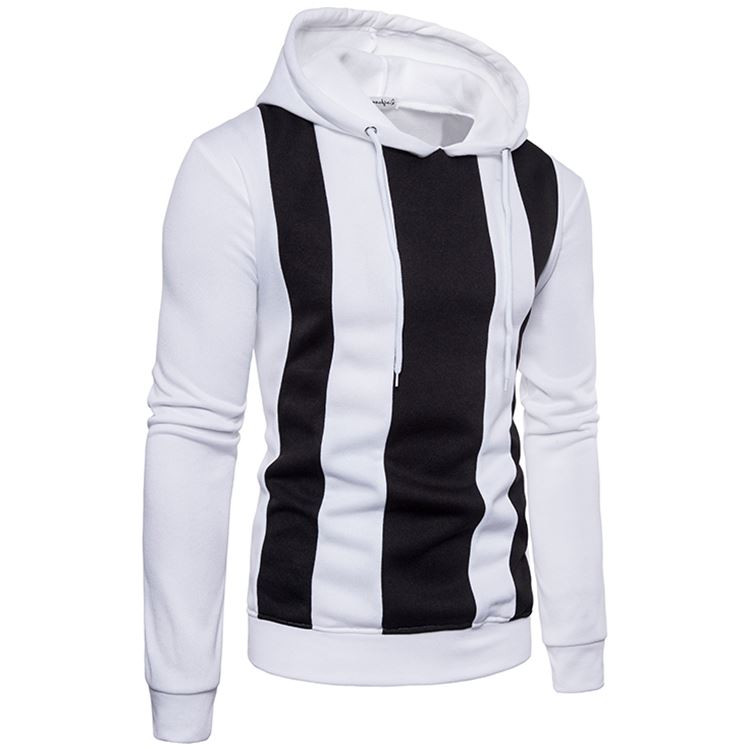 Modern férfi pulóver kapucnival több színben