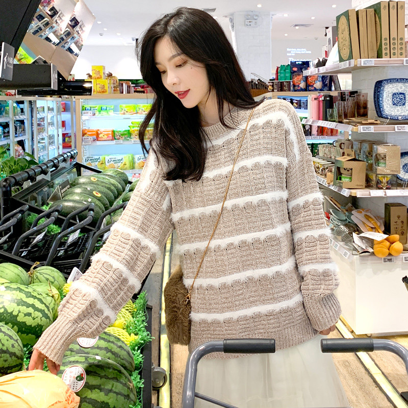 Casual γυναικείο πουλόβερ σε τρεια χρώματα ευρύ μοντέλο