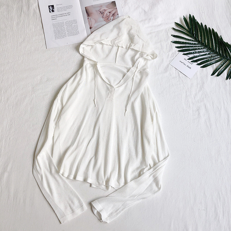 Női alkalmi blúz négy színben nyakkendővel és kapucnival