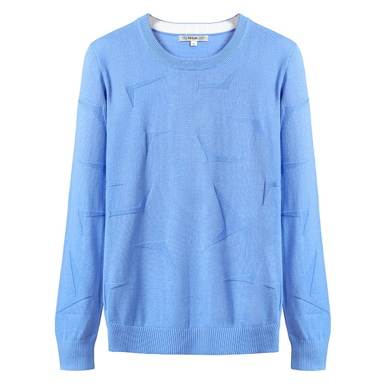 Modern férfi pulóver O-nyakkal, különböző színekben