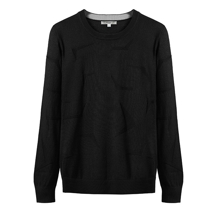 Modern férfi pulóver O-nyakkal, különböző színekben