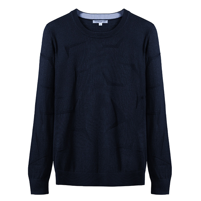 Modern férfi pulóver O-nyakkal, különböző színekben