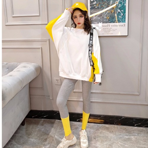 Pulóver és leggings szett két színben