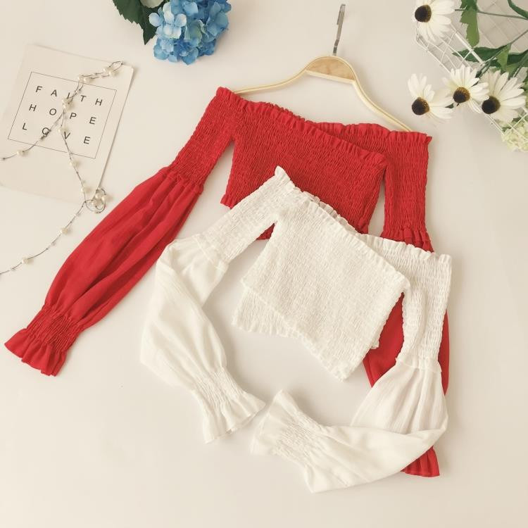 Γυναικείο κορυφαίο μπλουζάκι με μακρύ μανίκια σε διάφορα χρώματα