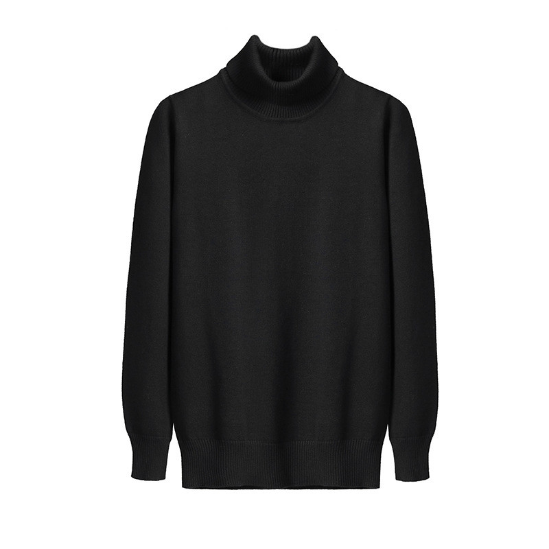 Alkalmi férfi pulóver pólógallérral több színben