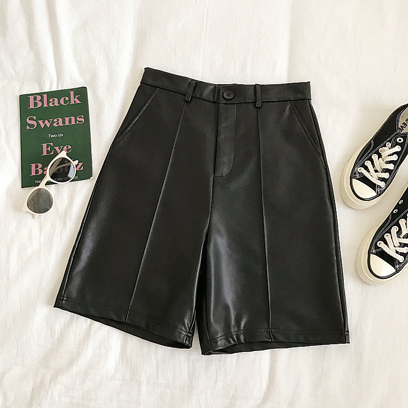 Κορυφαία γυναικεία παντελόνια σε τρία χρώματα από οικολογικό δέρμα