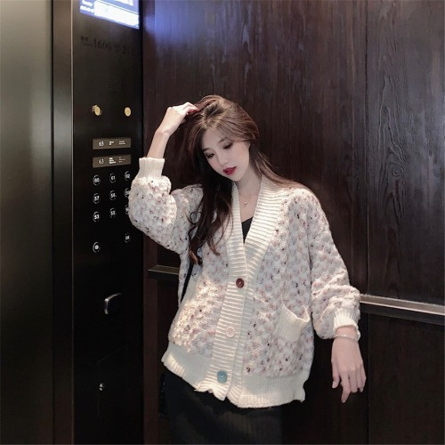 Vesta casual dama cu nasturi colorati - model lat