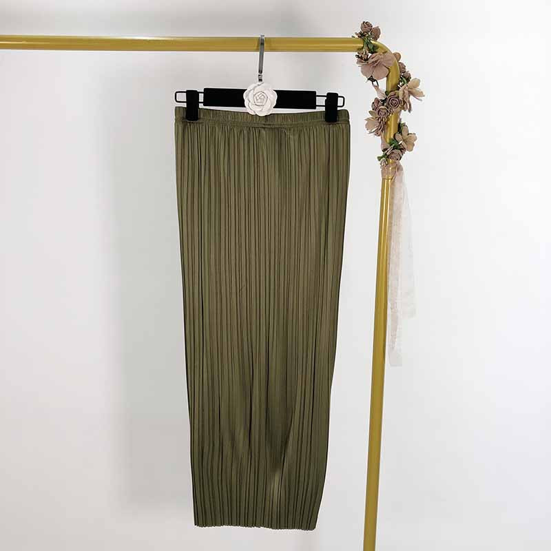 Hosszú női szoknya gumírozott derékkal, két színben