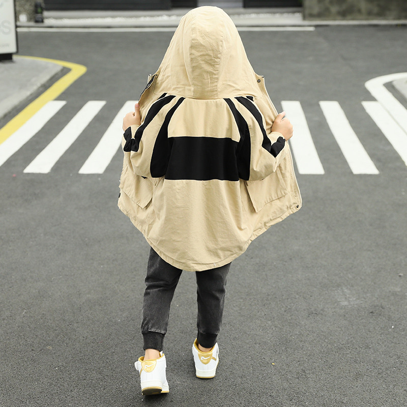 Casual παιδικό μπουφάν  με τσέπες σε τρία χρώματα