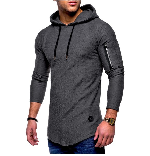 Hanorac pentru barbati model nou cu gluga si fermoar in mai multe culori