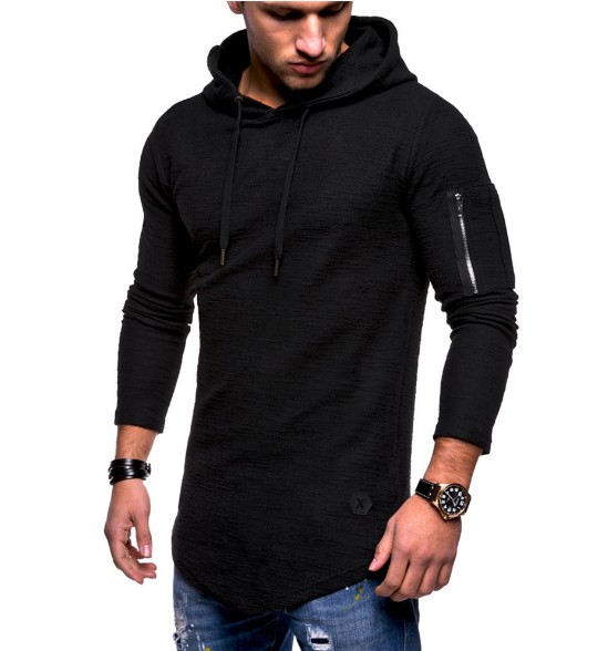 Hanorac pentru barbati model nou cu gluga si fermoar in mai multe culori