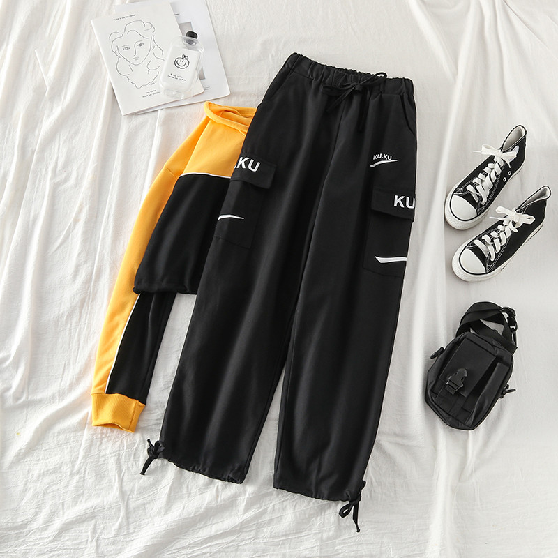 Ежедневен дамски панталон с джоб в три цвята