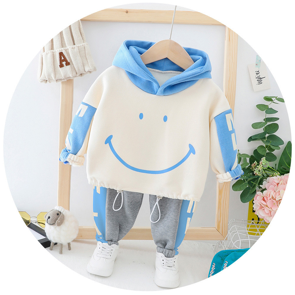 Σύγχρονο παιδικό σετ για αγόρια  σε τρία χρώματα σε δύο μέρη