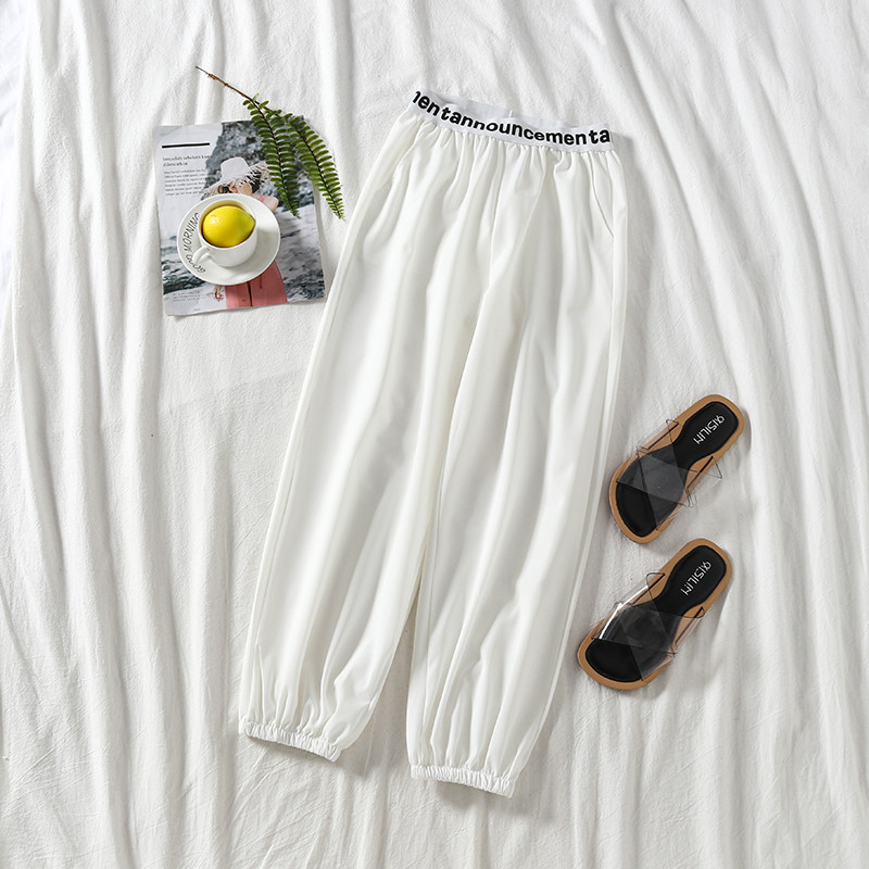 Καθημερινά γυναικεία παντελόνια με ελαστική μέση σε διάφορα χρώματα