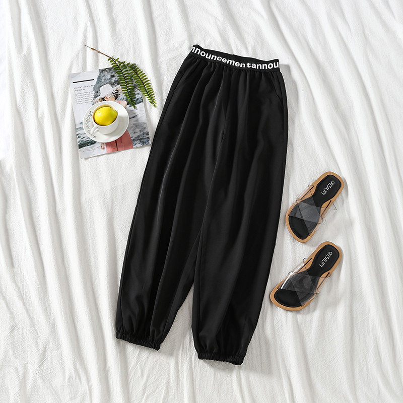 Καθημερινά γυναικεία παντελόνια με ελαστική μέση σε διάφορα χρώματα