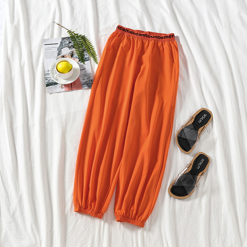 Καθημερινά γυναικεία παντελόνια με ελαστική μέση σε διάφορα χρώματα