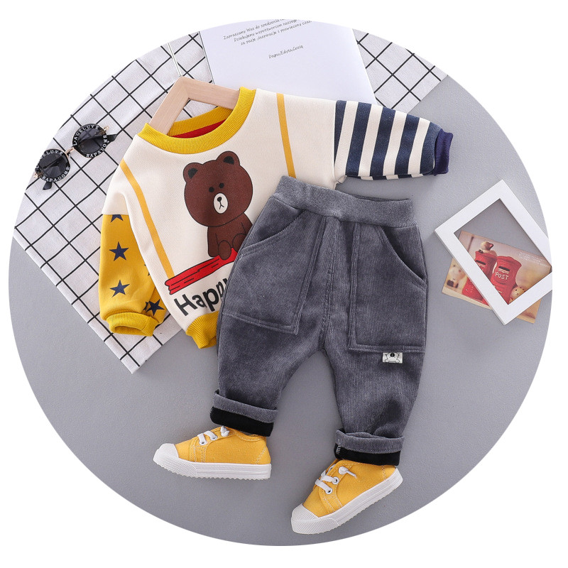 Νέο μοντέλο παιδικό σετ μπλουζάκι + παντελόνια σε δύο χρώματα