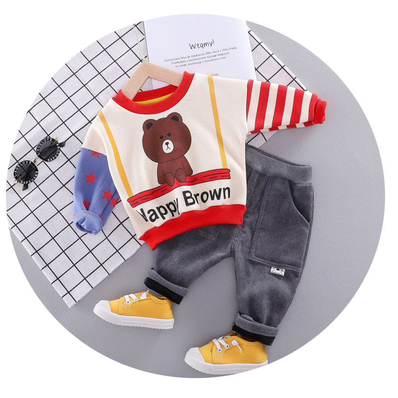 Νέο μοντέλο παιδικό σετ μπλουζάκι + παντελόνια σε δύο χρώματα