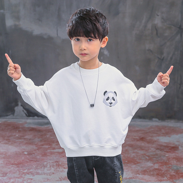 Σύγχρονη παιδική μπλούζα για αγόρια σε τρία χρώματα με εφαρμογή