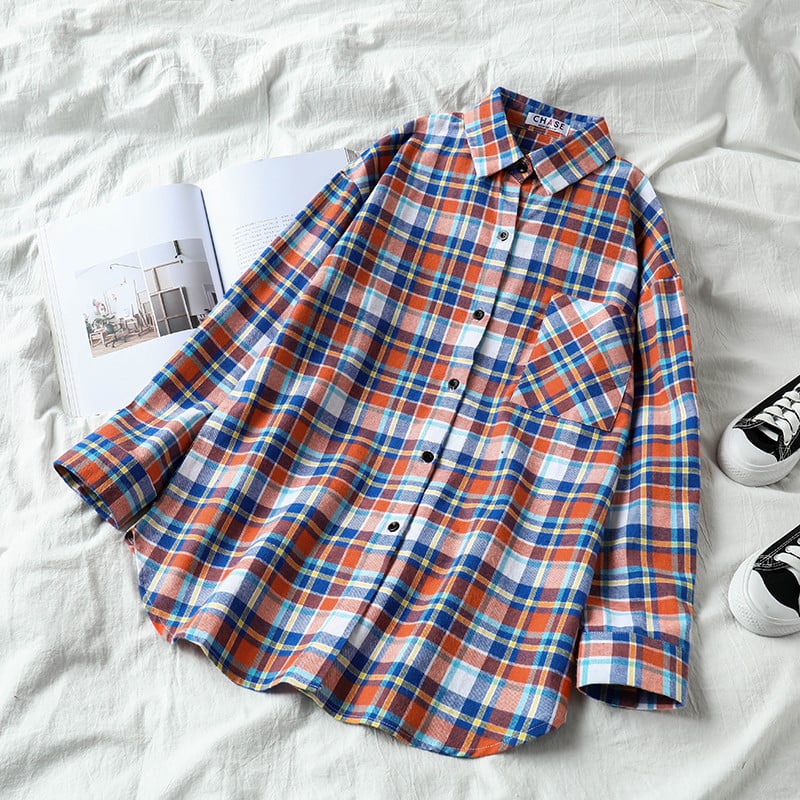 Női kockás ing többféle színben