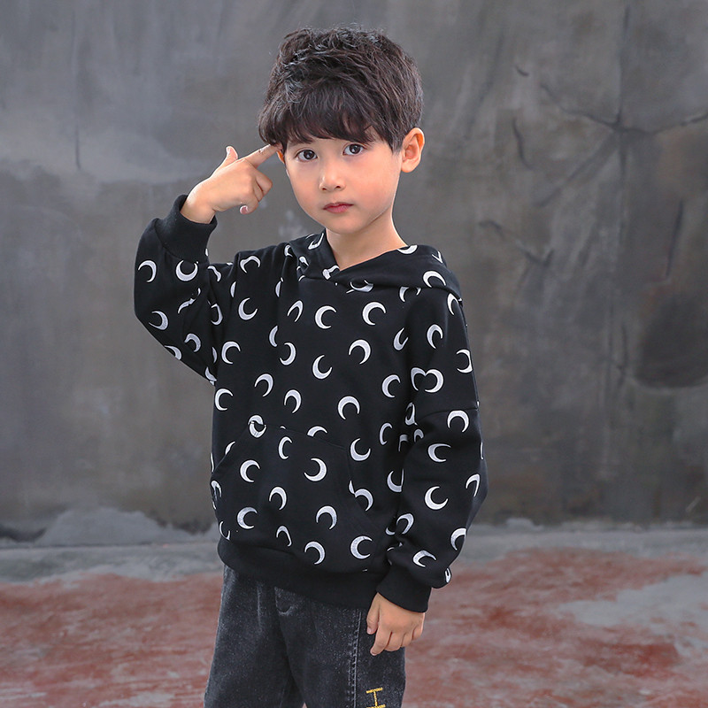 Lezser gyerek blúz kapucnival három színben fiúknak