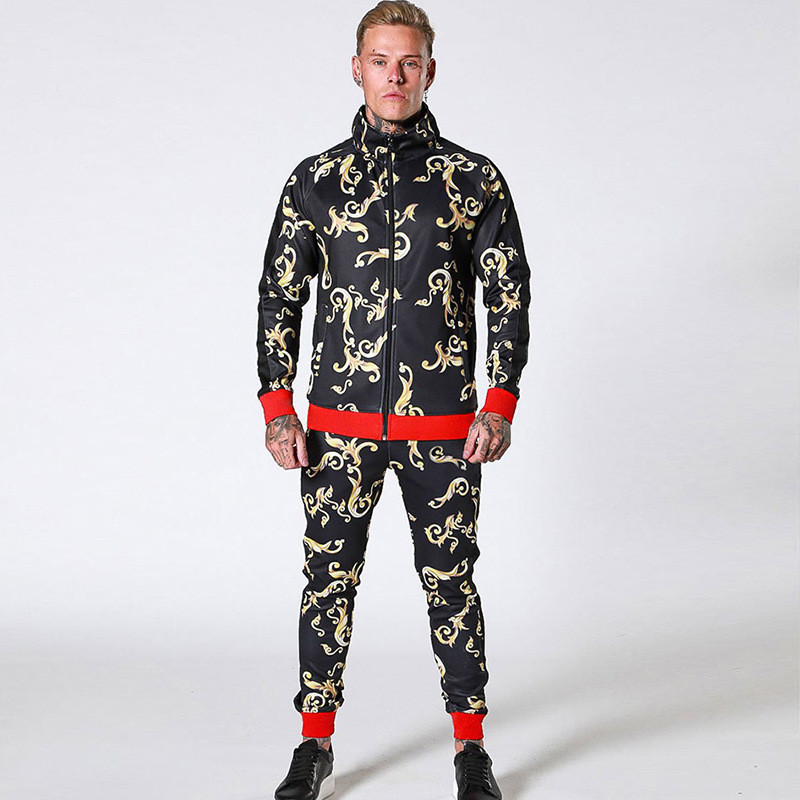 Спортно-ежедневен мъжки екип от две части 