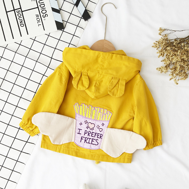 Geaca de copii moderna pentru baieti in doua culori cu broderie